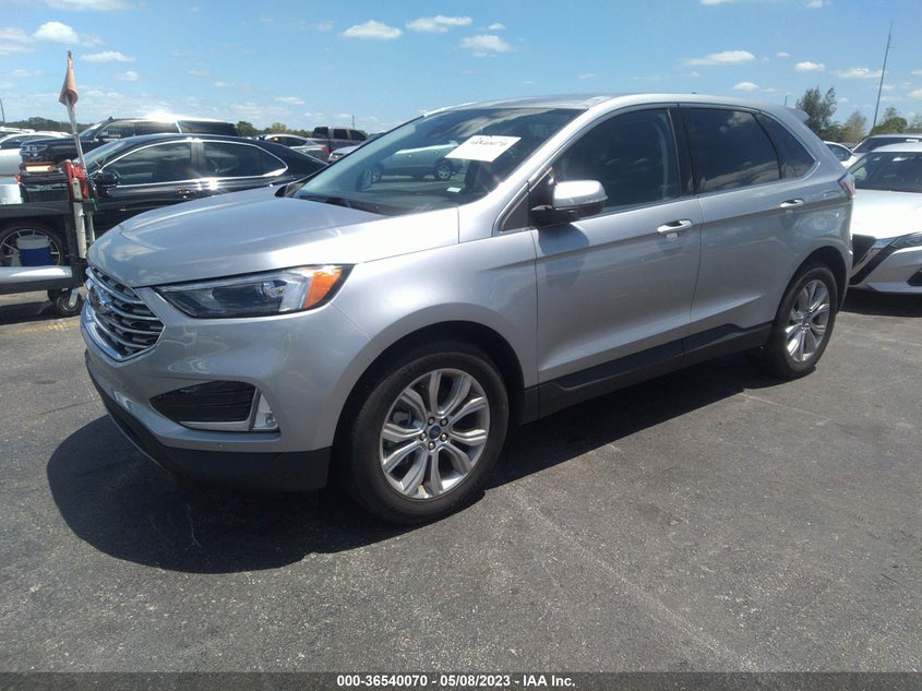 VIN 2FMPK4K93NBB07931 2022 FORD EDGE TITANIUM