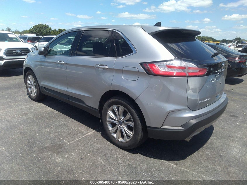 VIN 2FMPK4K93NBB07931 2022 FORD EDGE TITANIUM