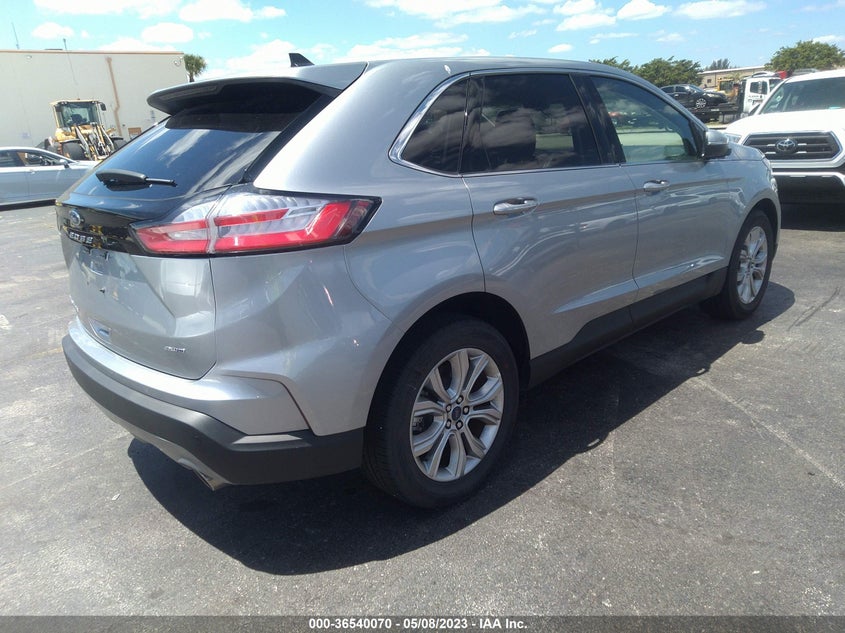 VIN 2FMPK4K93NBB07931 2022 FORD EDGE TITANIUM