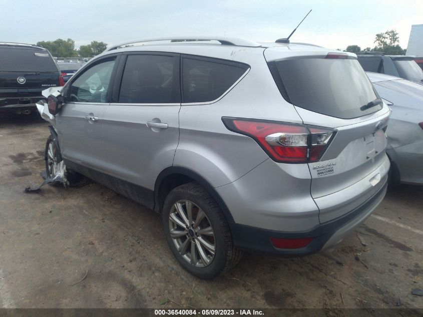 2017 FORD ESCAPE TITANIUM - 1FMCU0JD2HUA18793