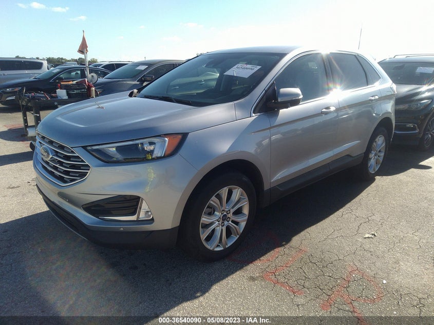 VIN 2FMPK4K97NBA52089 2022 FORD EDGE TITANIUM