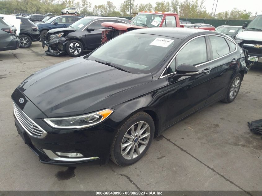 2017 FORD FUSION SE - 3FA6P0HD8HR404095