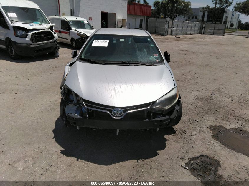 2016 TOYOTA COROLLA LE - 2T1BURHE6GC523525