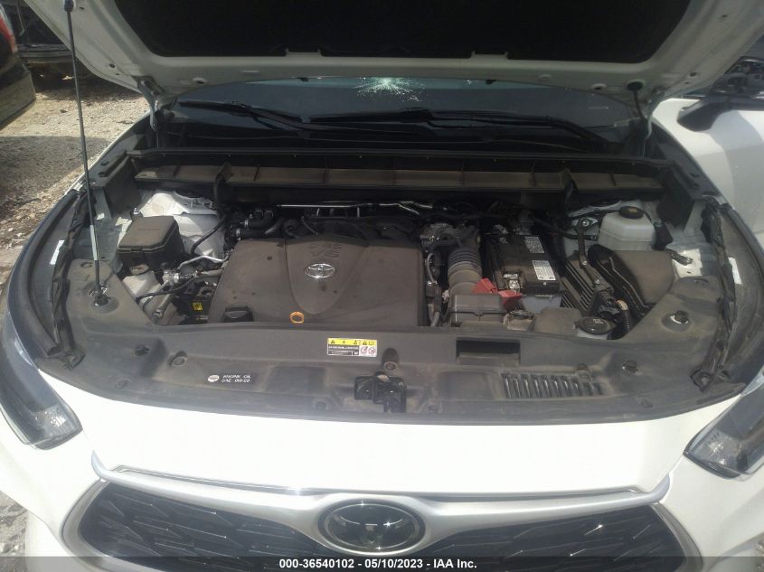2020 TOYOTA HIGHLANDER XLE - 5TDGZRAH4LS011873