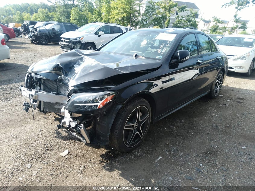 VIN W1KWF8EB2MR633852 2021 MERCEDES-BENZ C-CLASS C 300
