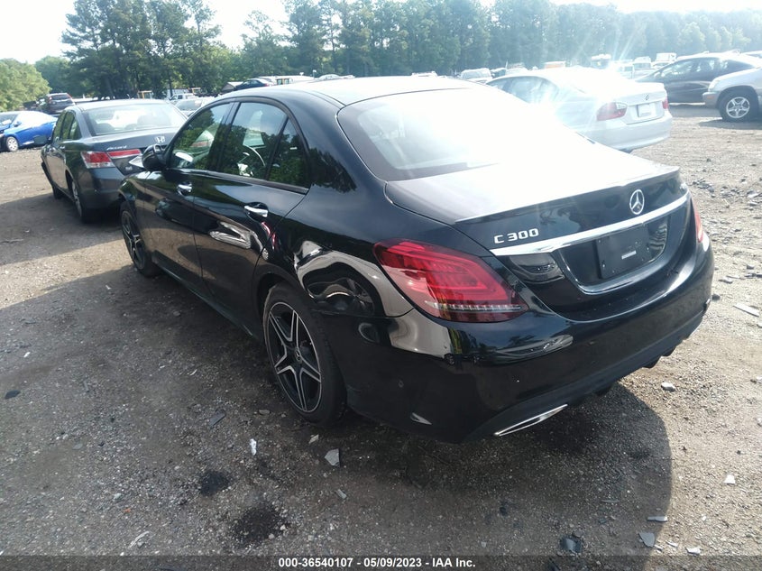 VIN W1KWF8EB2MR633852 2021 MERCEDES-BENZ C-CLASS C 300
