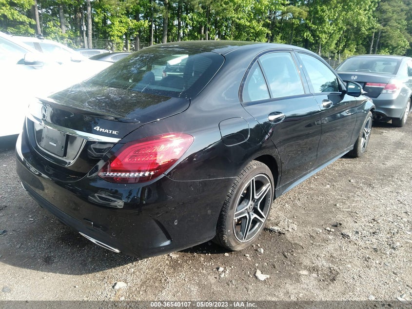 VIN W1KWF8EB2MR633852 2021 MERCEDES-BENZ C-CLASS C 300