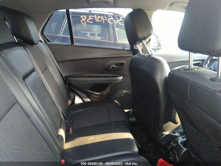 2018 CHEVROLET TRAX LT - 3GNCJLSB4JL373984