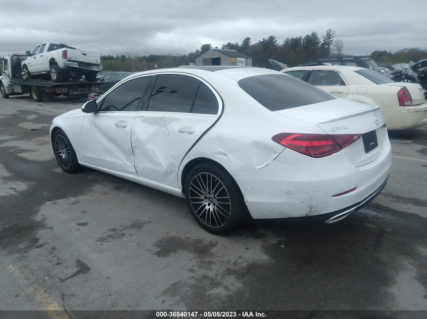 VIN W1KAF4HB5PR073988 2023 MERCEDES-BENZ C-CLASS C 300