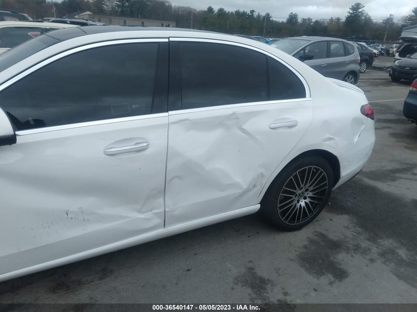VIN W1KAF4HB5PR073988 2023 MERCEDES-BENZ C-CLASS C 300