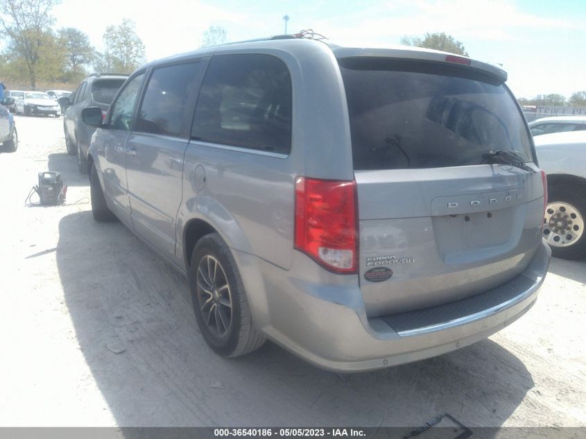 2017 DODGE GRAND CARAVAN SXT - 2C4RDGCG6HR637425