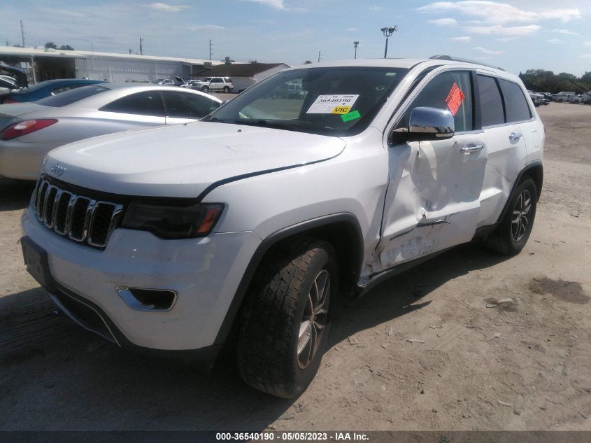 2017 JEEP GRAND CHEROKEE LIMITED - 1C4RJEBG3HC702609
