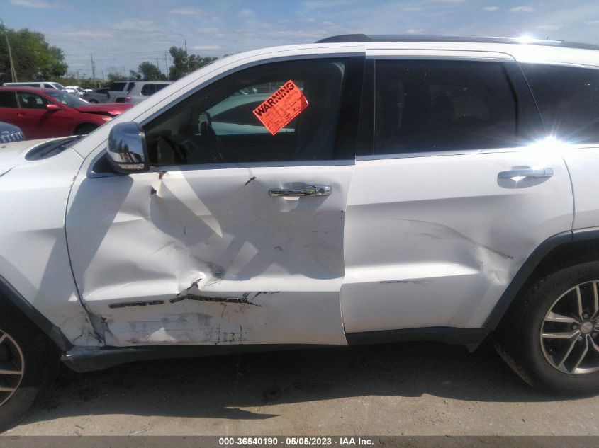 2017 JEEP GRAND CHEROKEE LIMITED - 1C4RJEBG3HC702609