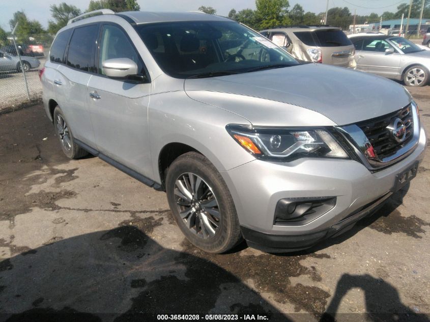 2019 NISSAN PATHFINDER SV - 5N1DR2MN9KC598014