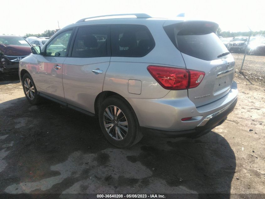 2019 NISSAN PATHFINDER SV - 5N1DR2MN9KC598014
