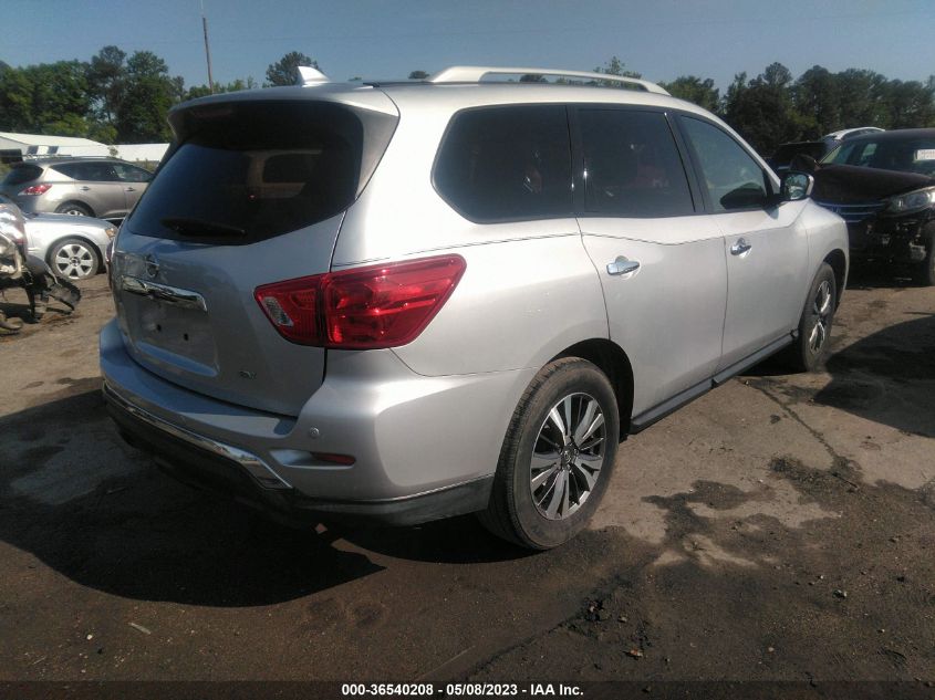 2019 NISSAN PATHFINDER SV - 5N1DR2MN9KC598014