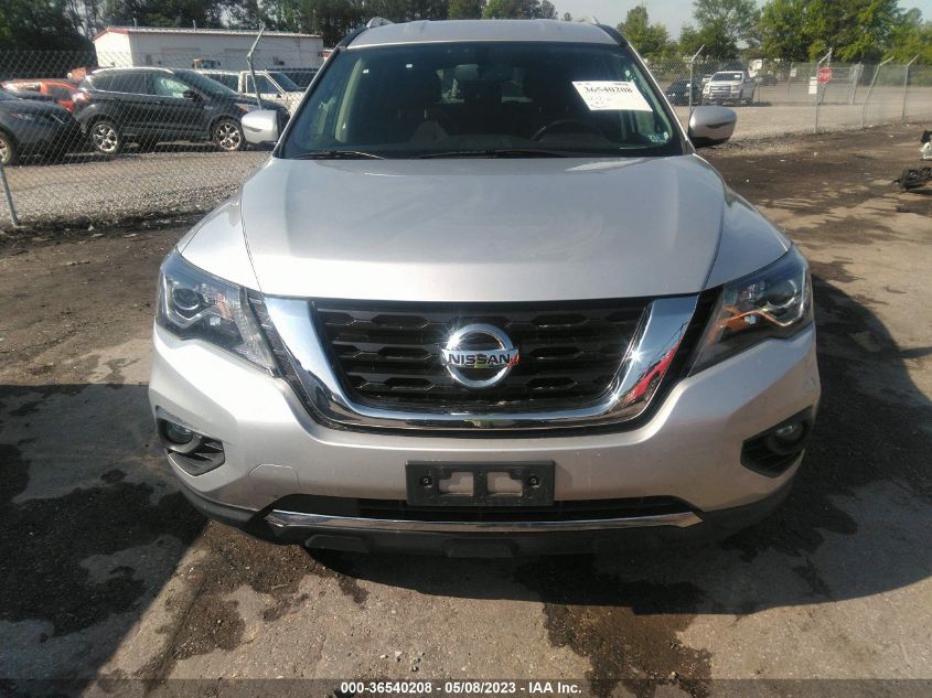 2019 NISSAN PATHFINDER SV - 5N1DR2MN9KC598014
