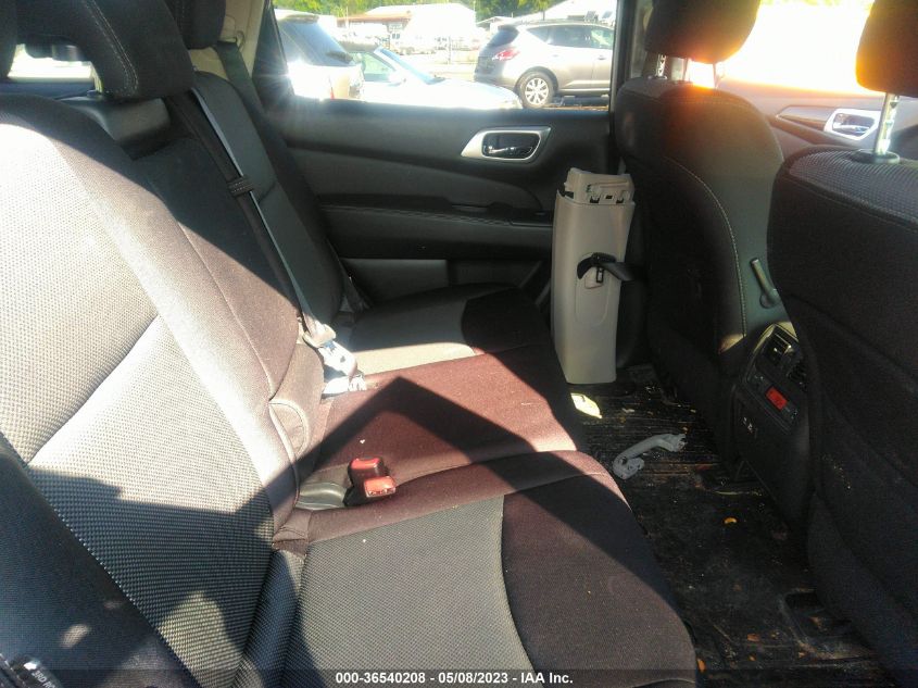 2019 NISSAN PATHFINDER SV - 5N1DR2MN9KC598014