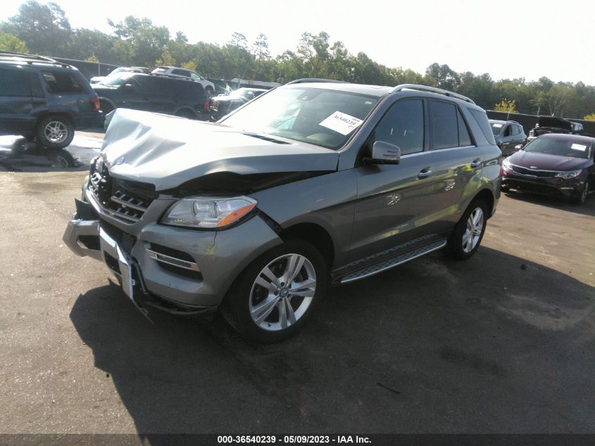 2015 MERCEDES-BENZ M-CLASS ML 250 BLUETEC - 4JGDA0EB4FA554987