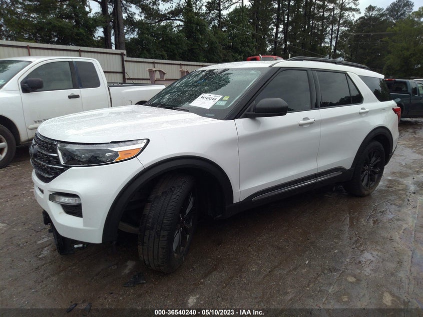VIN 1FMSK7DH2MGC10376 2021 FORD EXPLORER XLT