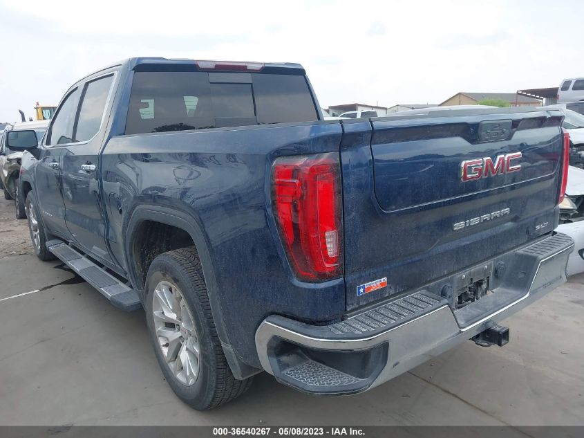 2019 GMC SIERRA 1500 SLT - 3GTP8DEDXKG170701