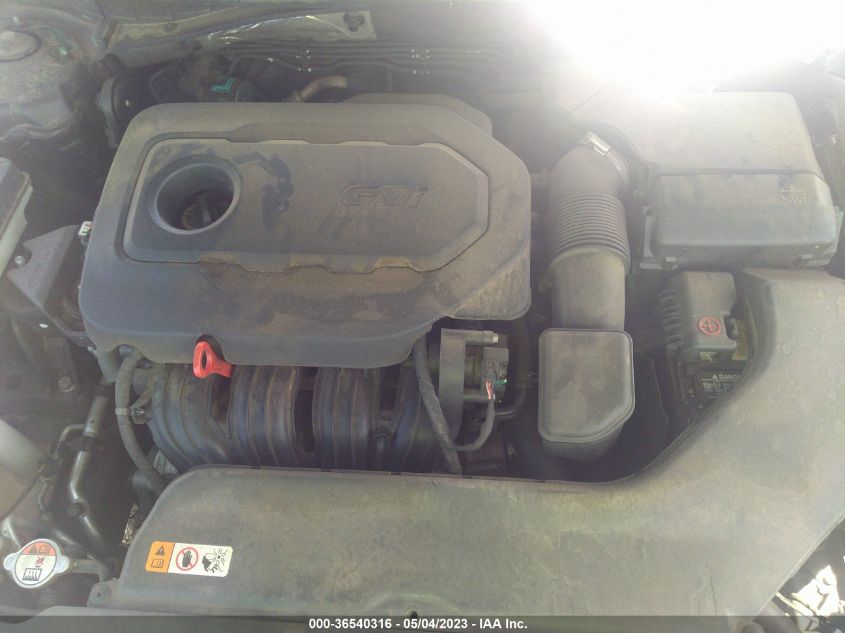 2015 HYUNDAI SONATA 2.4L LIMITED - 5NPE34AF9FH016068