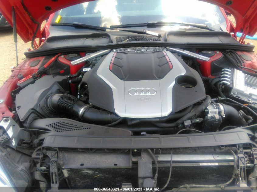 2019 AUDI S5 SPORTBACK PRESTIGE - WAUC4CF59KA063307