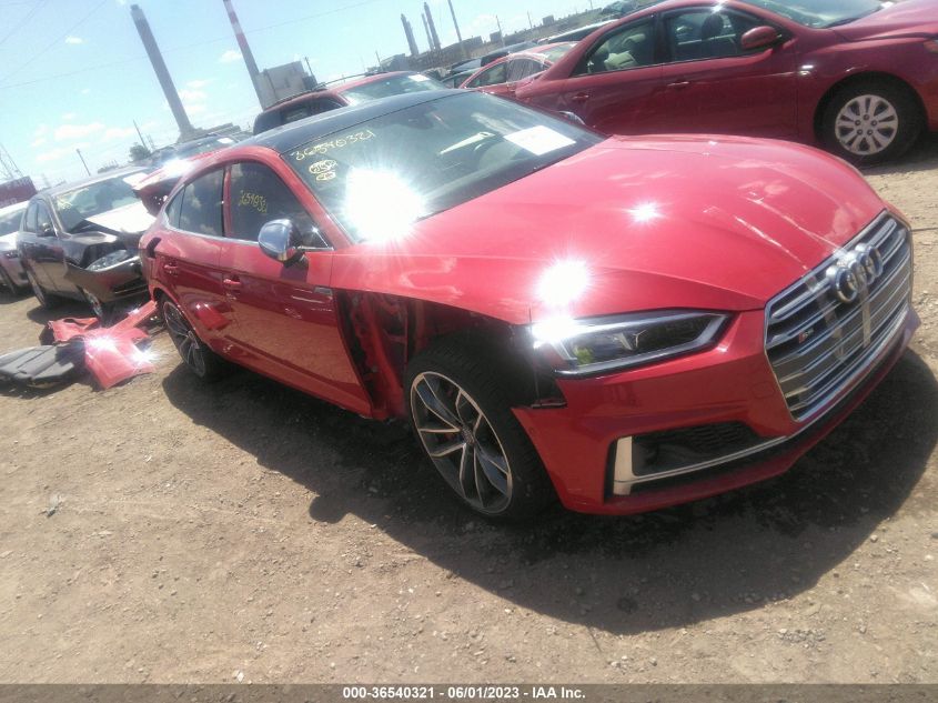 2019 AUDI S5 SPORTBACK PRESTIGE - WAUC4CF59KA063307