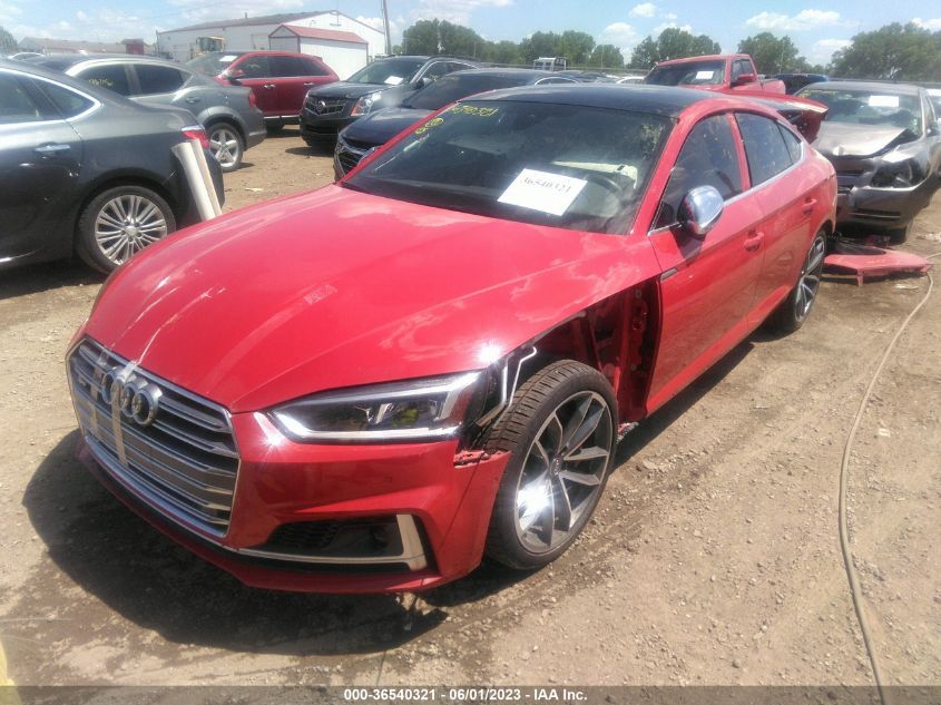 2019 AUDI S5 SPORTBACK PRESTIGE - WAUC4CF59KA063307
