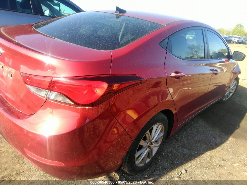 2016 HYUNDAI ELANTRA SE - 5NPDH4AE2GH656015