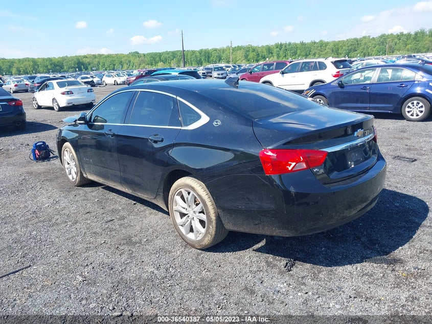 VIN 2G1105S39H9169937 2017 CHEVROLET IMPALA LT