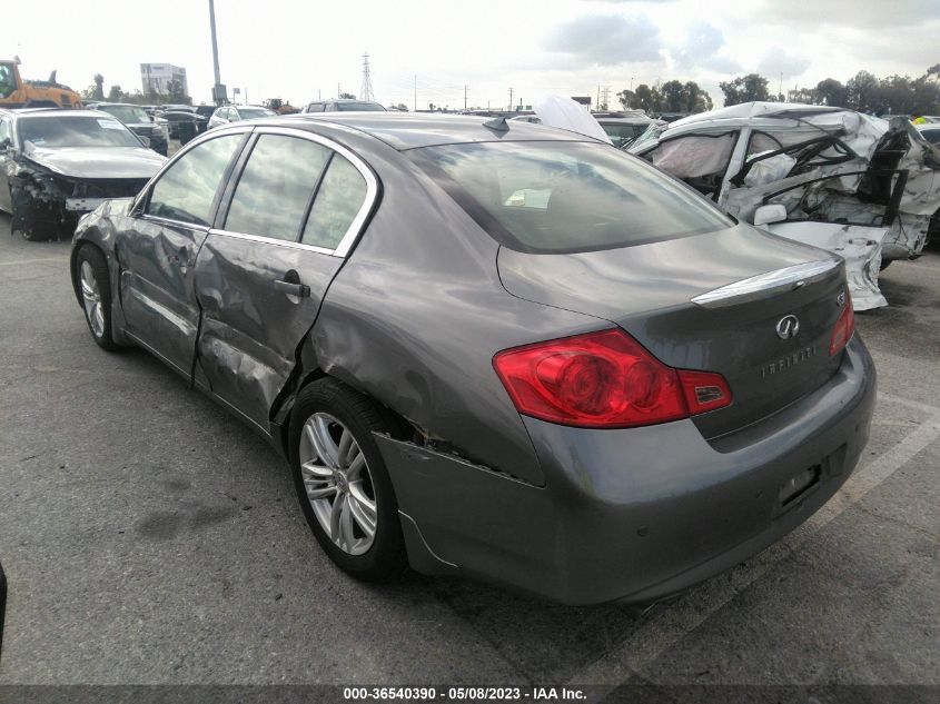 2013 INFINITI G37 SEDAN JOURNEY JN1CV6AP2DM724111