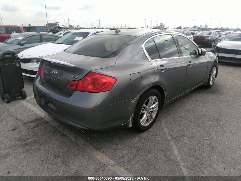 2013 INFINITI G37 SEDAN JOURNEY JN1CV6AP2DM724111