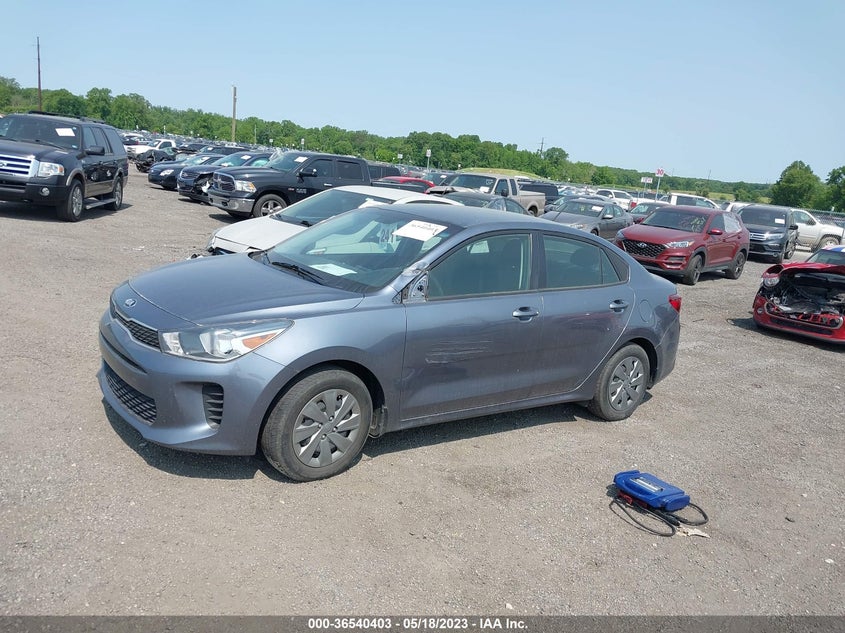 VIN 3KPA24ADXLE298317 2020 KIA RIO S