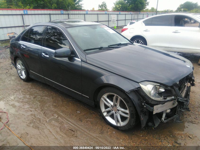 2013 MERCEDES-BENZ C-CLASS C 250 - WDDGF4HB2DR288251