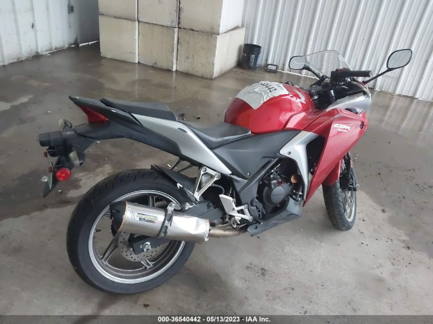 2011 HONDA CBR250 R MLHMC4114B5002022