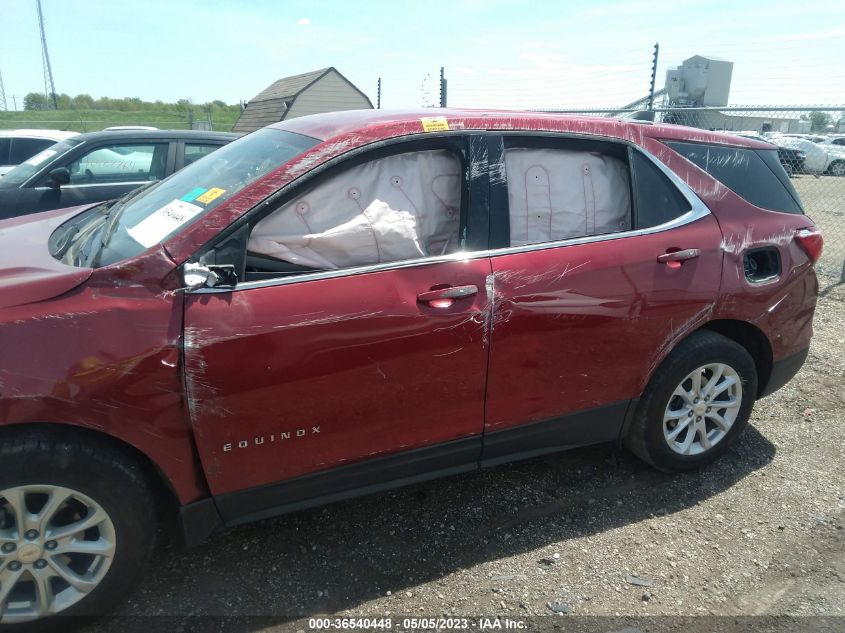 2018 CHEVROLET EQUINOX LT - 2GNAXJEV6J6243743