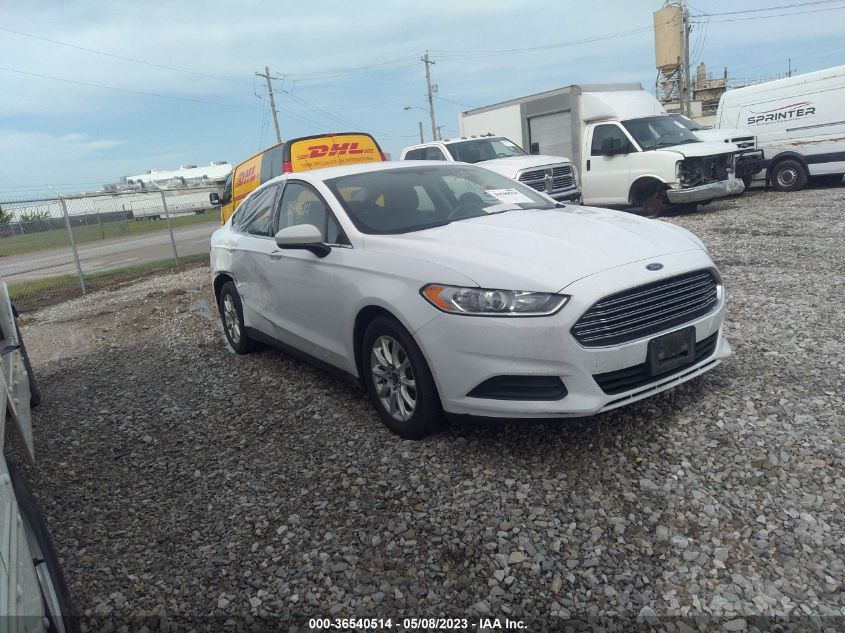 2016 FORD FUSION S - 3FA6P0G78GR318408