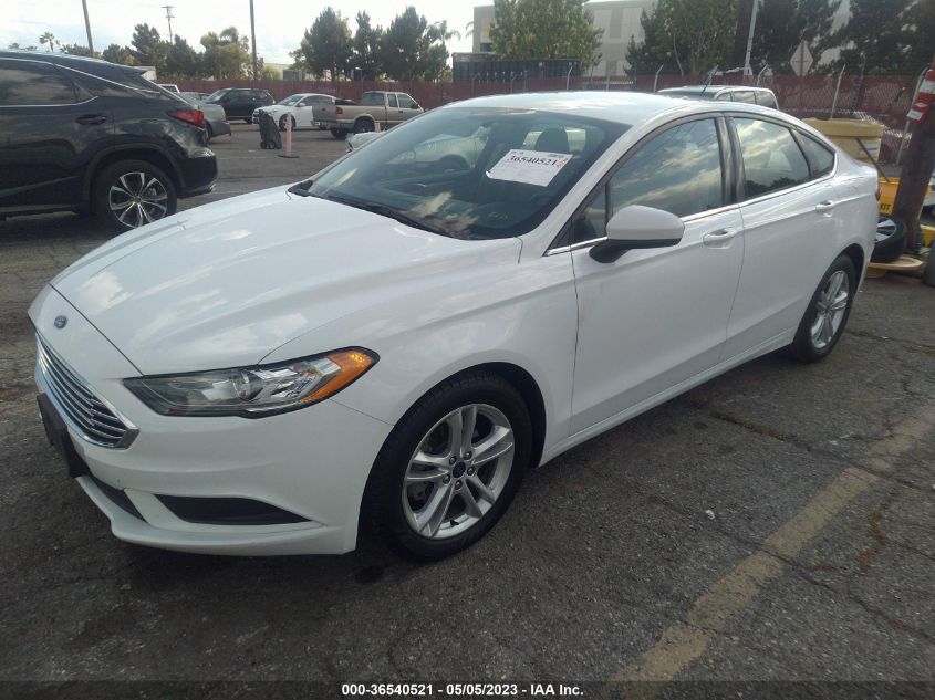 2018 FORD FUSION SE - 3FA6P0H73JR178385