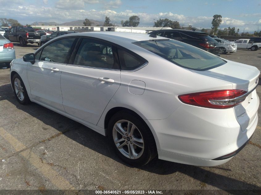 2018 FORD FUSION SE - 3FA6P0H73JR178385