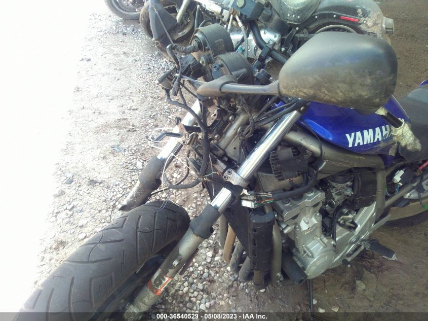 2001 YAMAHA FZS10 JYARN07E51A002232