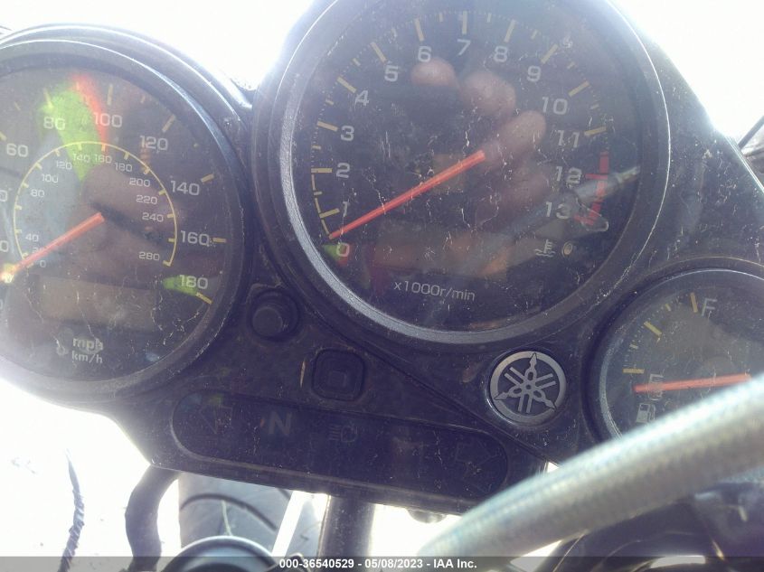 2001 YAMAHA FZS10 JYARN07E51A002232