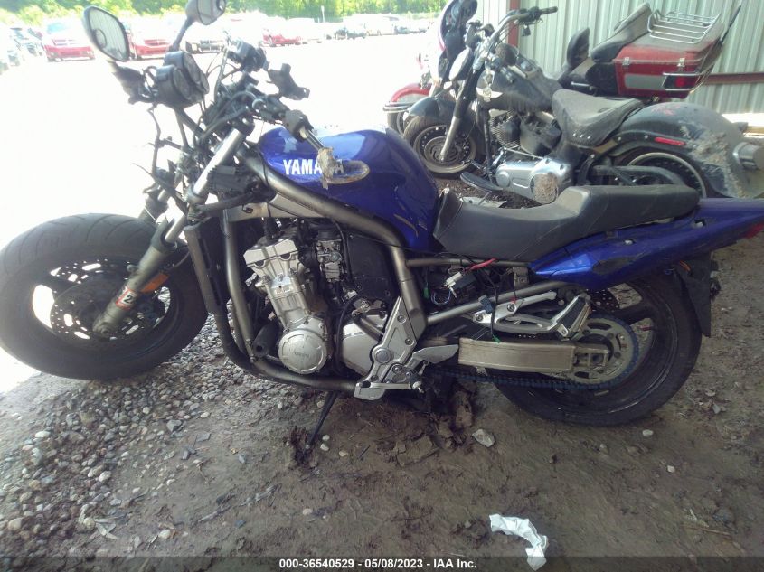 2001 YAMAHA FZS10 JYARN07E51A002232