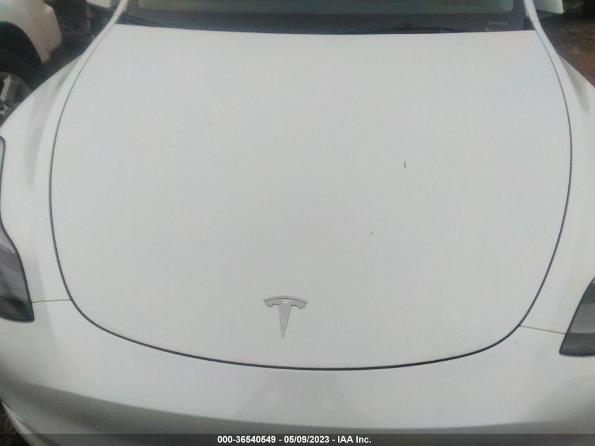 2022 TESLA MODEL Y PERFORMANCE - 7SAYGDEF1NF401040