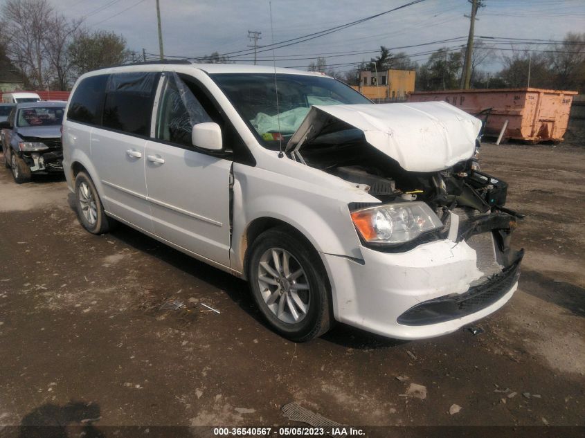 2014 DODGE GRAND CARAVAN SXT - 2C4RDGCG4ER477718