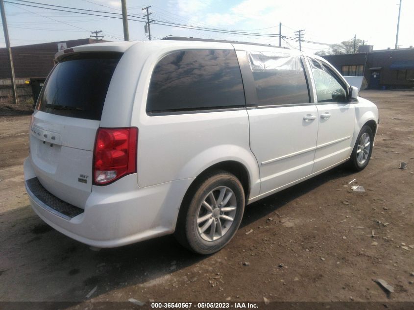 2014 DODGE GRAND CARAVAN SXT - 2C4RDGCG4ER477718