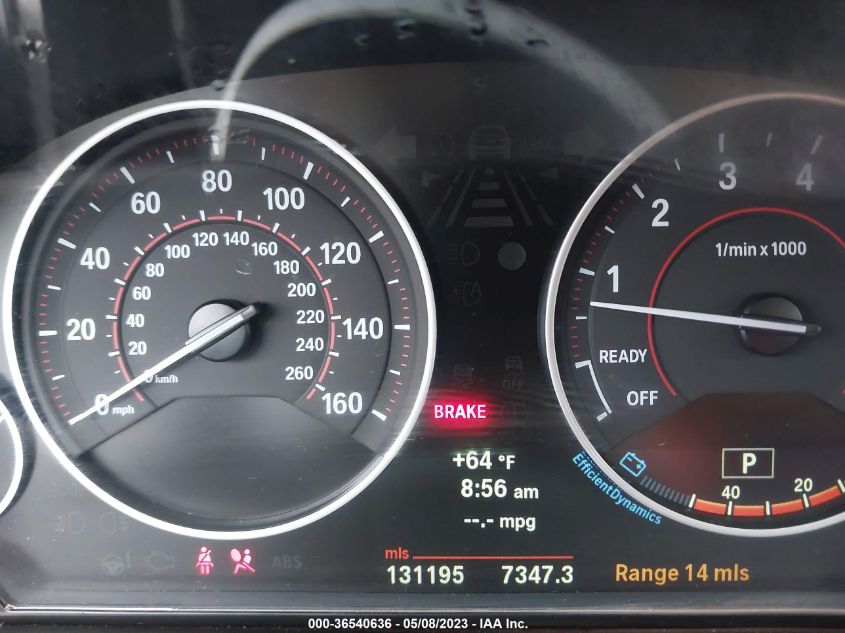 2013 BMW 328I - WBA3A5C50DF601942
