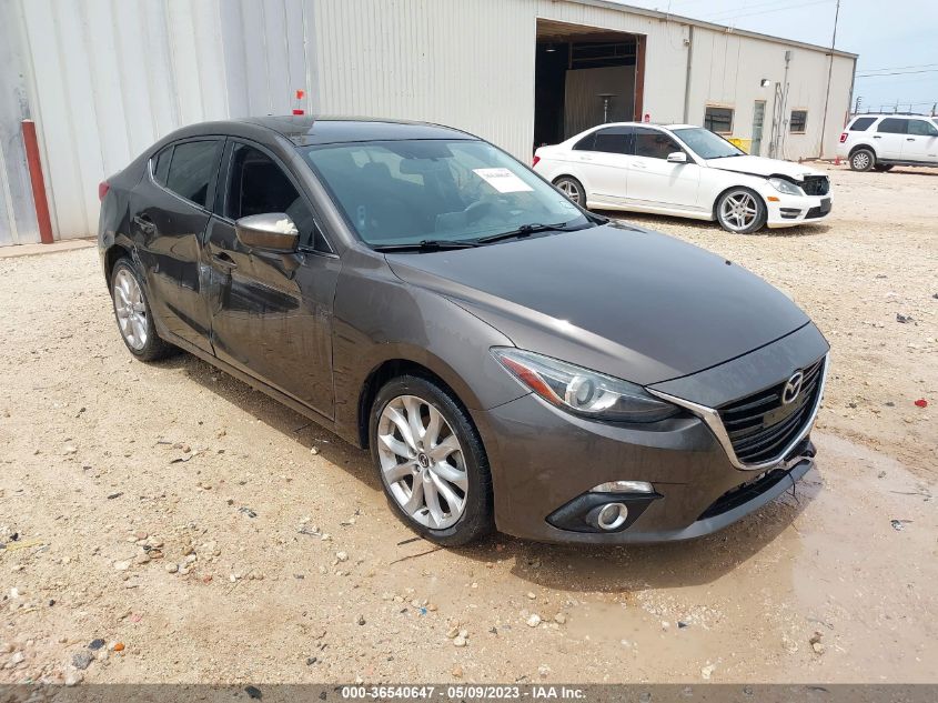 2014 MAZDA MAZDA3 S GRAND TOURING - JM1BM1W34E1150554