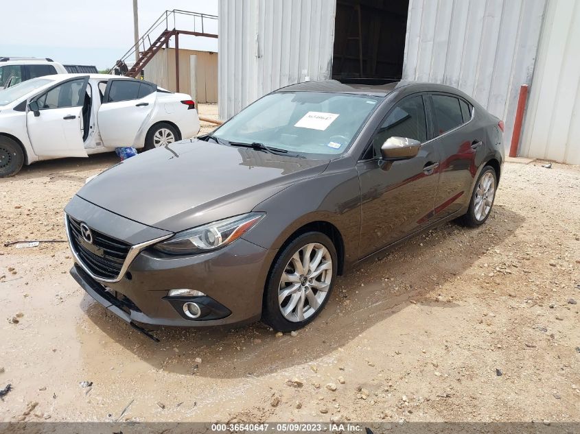 2014 MAZDA MAZDA3 S GRAND TOURING - JM1BM1W34E1150554
