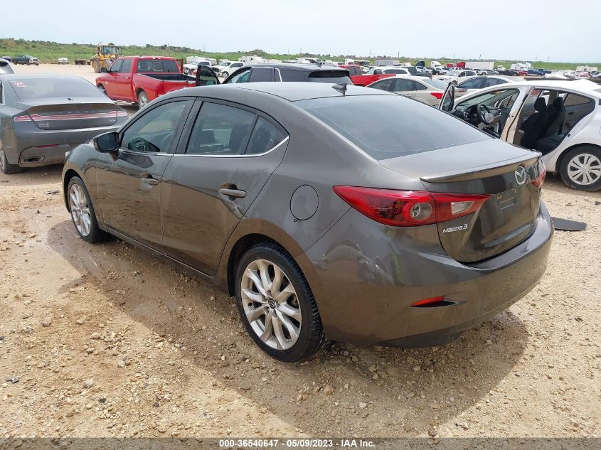 2014 MAZDA MAZDA3 S GRAND TOURING - JM1BM1W34E1150554